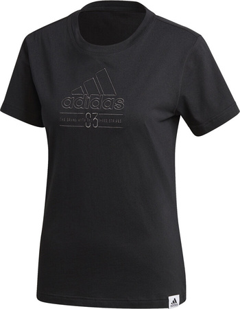 Koszulka damska adidas Brilliant Basics Tee czarna GD3818