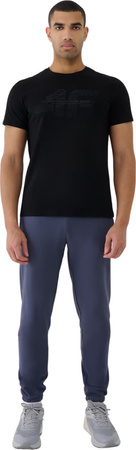 Koszulka męska 4F M2004 czarna 4FWSS25TTSHM2004 20S