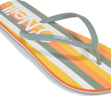 Damskie japonki O'neill PROFILE GRAPHIC SANDALS orange multistripe rozmiar 39