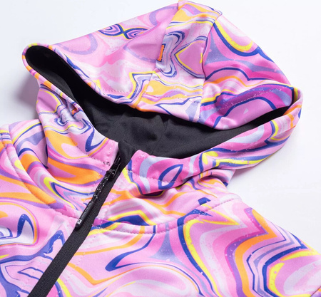 Dziecięca bluza treningowa z kapturem mikropolar IQ Altea Jrg rozmiar 140