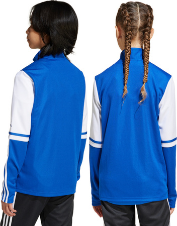 Bluza dla dzieci adidas Squadra 25 Training niebiesko-biała JD4798