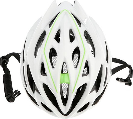Kask rowerowy na rolki deskorolkę Nils Extreme MTW58 rozmiar XL (60-62 cm) biało-zielony