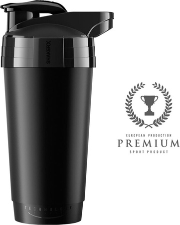 Bidon shaker NO10 600 ml czarny