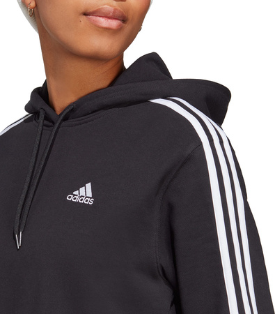 Bluza damska adidas Essentials 3-Stripes French Terry Crop Hoodie IC8767