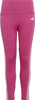 Legginsy dla dzieci adidas Essentials Aerorady 3-Stripes High-Waisted Tights różowe HR5790