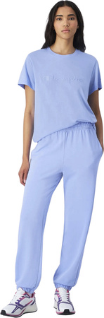 Koszulka damska Champion SS Tee błękitna 117650 BS186