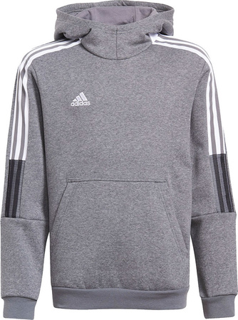 Bluza dla dzieci adidas Tiro 21 Sweat Hoody szara GP8803