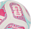Piłka nożna adidas World Cup 26 Trionda Club biało-różowo-błękitna JD8054