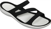 Klapki damskie Crocs Swiftwater Sandal W czarno-białe 203998 066