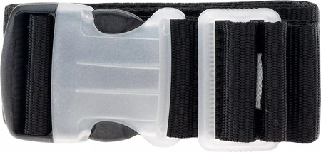 Taśma Pas do bagażu Hi-tec Denas strap czarny 180cm
