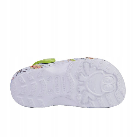 Dziecięce chodaki sandały klapki Coqui Little Frog rozmiar 20-21