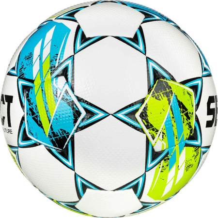Piłka nożna Select Future DB v25 biało-niebieska 19140