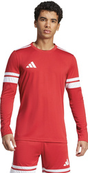 Koszulka męska adidas Squadra 25 Long Sleeve Jersey czerwona JE5297