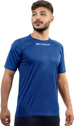 Koszulka treningowa Givova Capo MC niebieska MAC03 0002