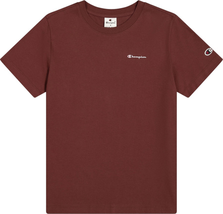 Koszulka damska Champion SS Tee brązowa 117535 MS524
