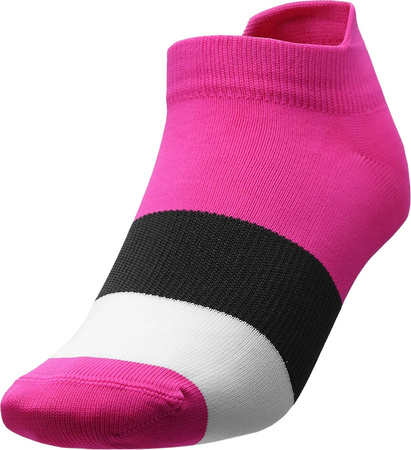 Skarpety damskie 4F czarne, fuksja, białe H4L22 SOD002 20S 55S 10
