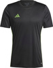 Koszulka męska adidas Tabela 23 Jersey czarno-limonkowa JI8825