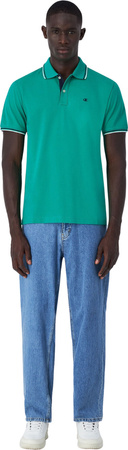 Koszulka męska Champion polo zielona 220897 GS130