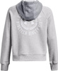 Bluza damska Under Armour Rival Fleece CB Hoodie szara 1373031 014
