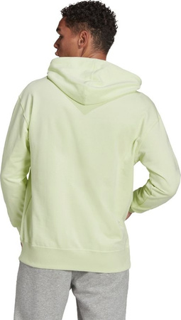 Bluza męska adidas Essentials FeelVivid Cotton Hoodie zielona HE4359