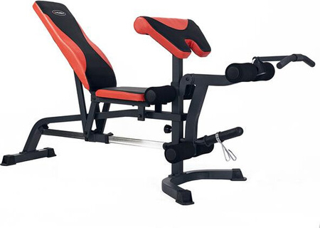 Ławka treningowa pod sztangę modlitewnik HMS wymiary 183 x 69 x 85 cm