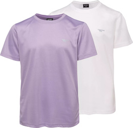 Dziecięca koszulka z krótkim rękawem Hi-tec JODIN JR 2 PACK rozmiar 146