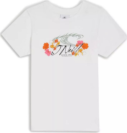 Dziecięca koszulka z krótkim rękawem O'neill Sefa Graphic T-Shirt snow white rozmiar 152