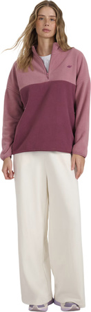 Bluza polarowa damska 4F F421 ciemny róż 4FWAW25TFLEF421 53S