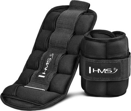 Obciążniki na kostki i nadgarstki regulowane 2 x 2kg HMS ONK04 
