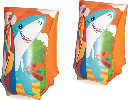 Dziecięce rękawki do nauki pływania motylki basenowe pływackie Bestway Armbands rekin pingwin do 20 kg