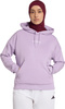 Bluza damska adidas Essentials Linear French Terry Hoodie fioletowa JY0036