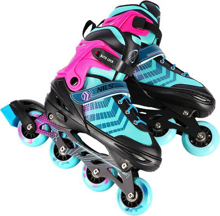 Łyżworolki wrotki łyżwy hokejowe wrotko-rolki Nils Extreme rozmiar S (29-33)