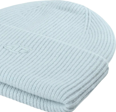 Czapka zimowa ciepła 4F U562 jasnoniebieska 4FWAW25ACAPU562 34S