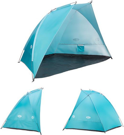 Namiot plażowy Nils Camp NC8030 260X120X120 cm turkusowy