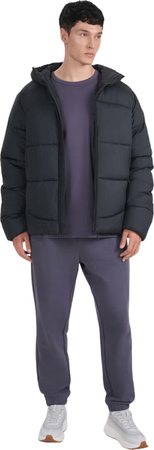 Kurtka puchowa męska 4F M0708 czarna 4FRAW25TDJAM0708 20S