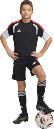 Spodenki dla dzieci adidas Tiro 26 League czarno-czerwone KA8814