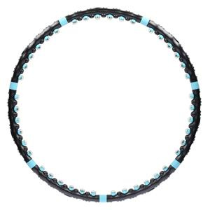 Hula hop masujący z magnesami HMS HHP006 czarno-niebieski 98 cm