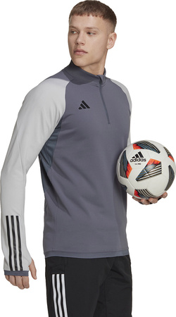 Bluza męska adidas Tiro 23 Competition Training Top szara HU1316