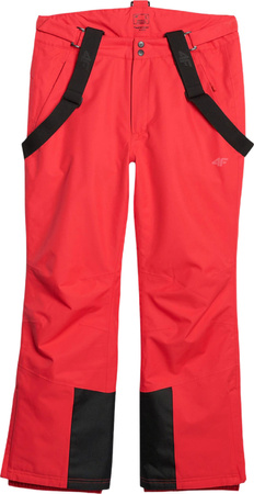 Spodnie narciarskie męskie 4F FNK M1155 czerwone 4FWAW25TFTRM1155 62S