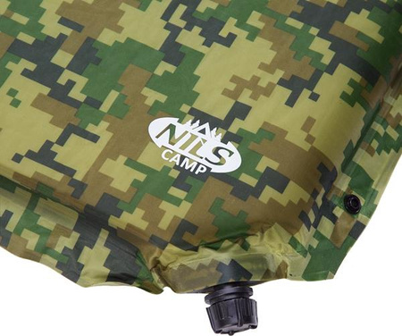 Mata samopompująca kempingowa turystyczna Nils Camp NC4050 moro 185x65x5 cm