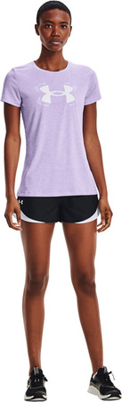 Koszulka damska Under Armour Tech Twist Graphic SSC fioletowa 1366125 532
