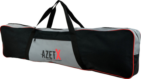 Torba na 15szt kijów do unihokeja Aztex czarno-szara