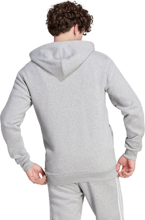 Bluza męska adidas Essentials Fleece 3-Stripes Full-Zip szara IJ6479