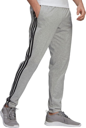 Spodnie męskie adidas Essentials Single szare GK8998