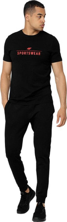 Koszulka męska 4F czarna H4Z22 TSM354 21S