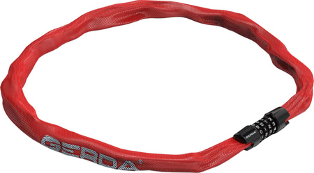 Zapięcie rowerowe Gerda łańcuch szyfrowy, korpus okrągły Baby Contra Combo 900/3,5C OSCK90003 MXC0XP