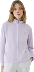 Polar damski bluza polarowa 4F F322 fioletowy 4FWSS25TFLEF322 51S