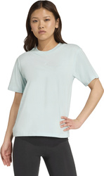 Koszulka damska adidas Essentials Small Logo Cotton jasnoniebieska JY4965