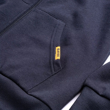 Dziecięca bluza z kapturem rozpinana mikropolar Hi-tec Barit Jrb rozmiar 164