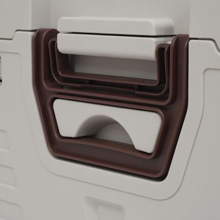 Składana skrzynia kempingowa turystyczna z funkcją stołu szafki 2w1 50l Nils Camp NCB4002